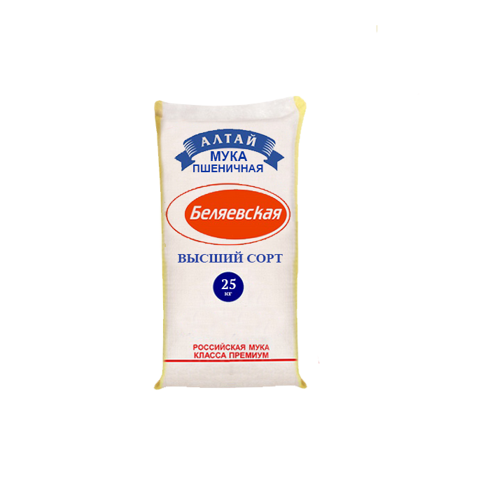 Highest grade wheat flour, 25 kg