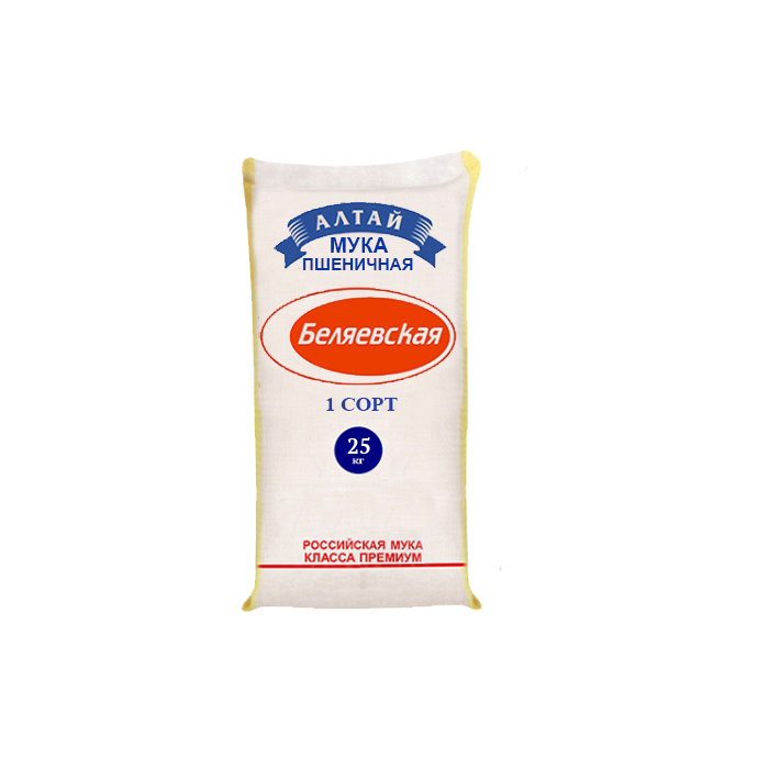 Wheat flour 1 grade, 25 kg